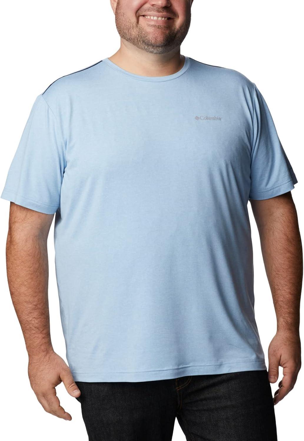 imageColumbia Mens Tech Trail Crew NeckJet Stream Heather