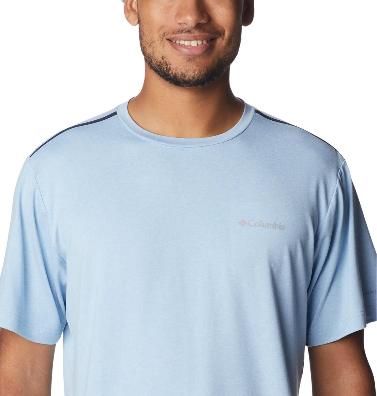 imageColumbia Mens Tech Trail Crew NeckJet Stream Heather