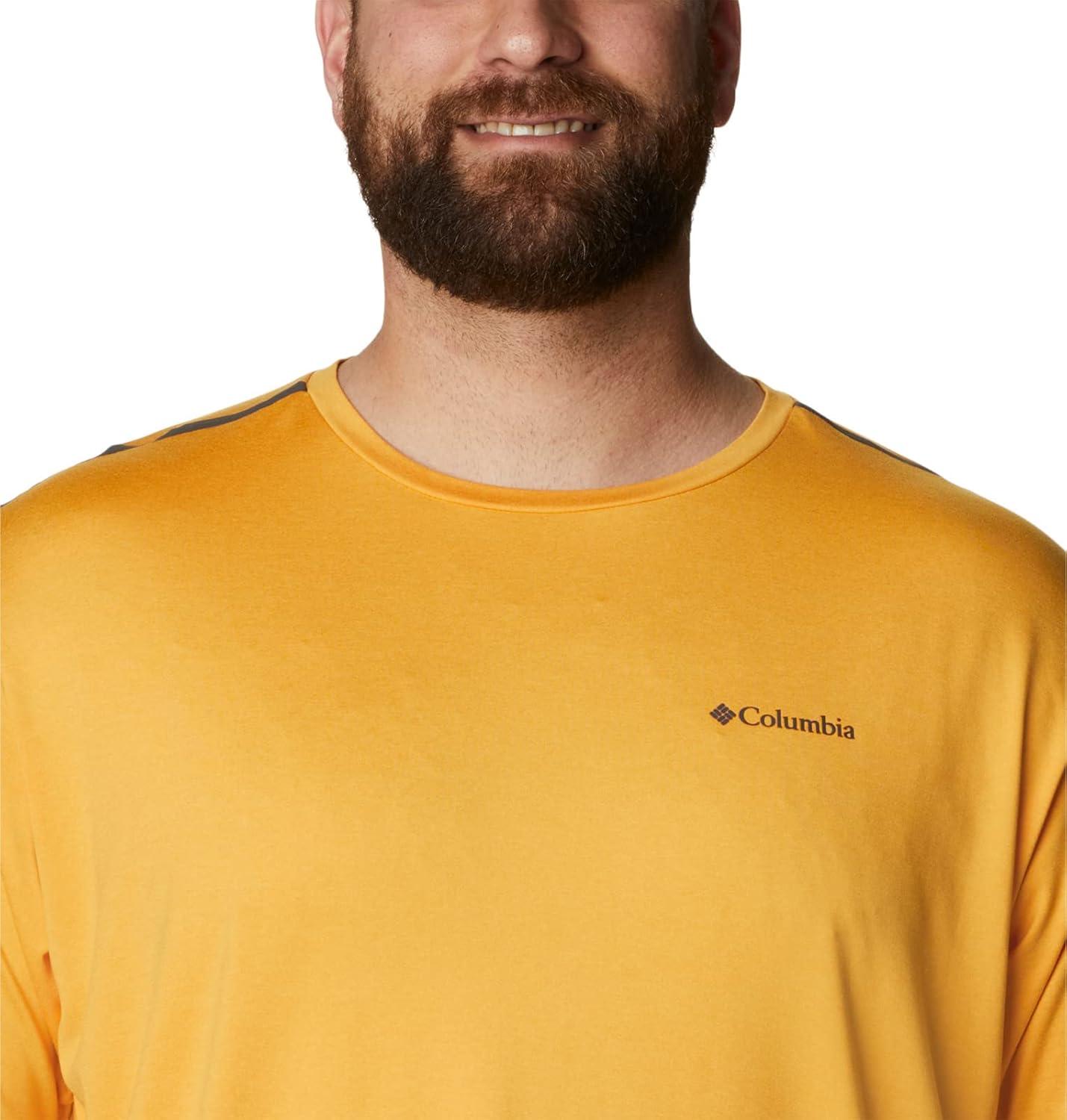 imageColumbia Mens Tech Trail Crew NeckMango Heather