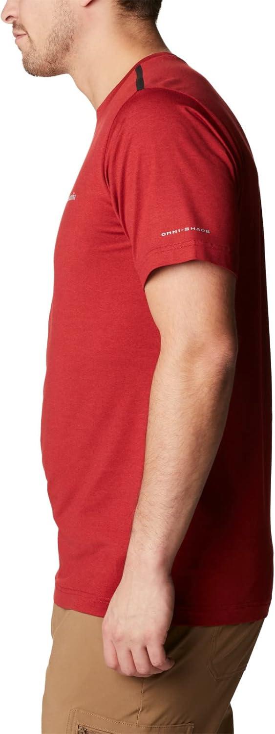 imageColumbia Mens Tech Trail Crew NeckMountain Red Heather