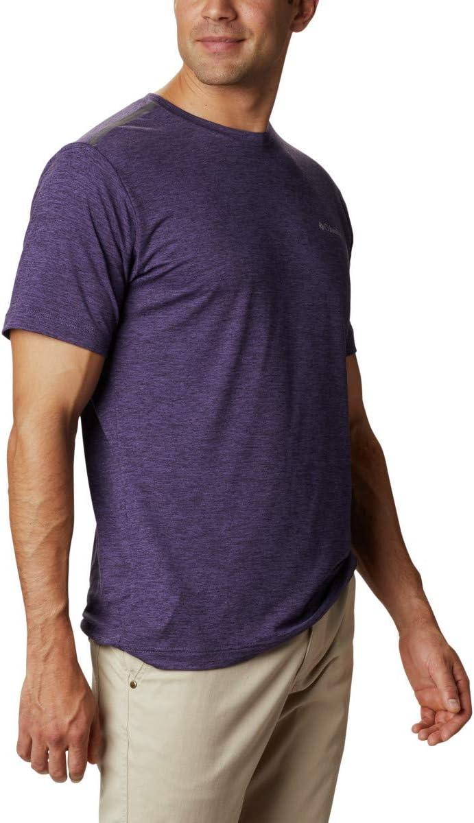 imageColumbia Mens Tech Trail Crew NeckSoft Purple