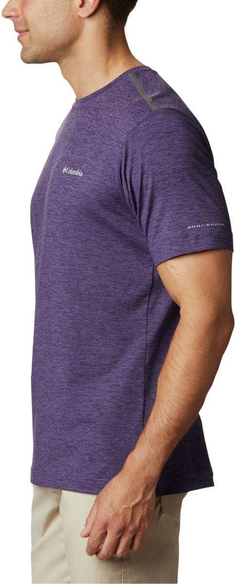 imageColumbia Mens Tech Trail Crew NeckSoft Purple