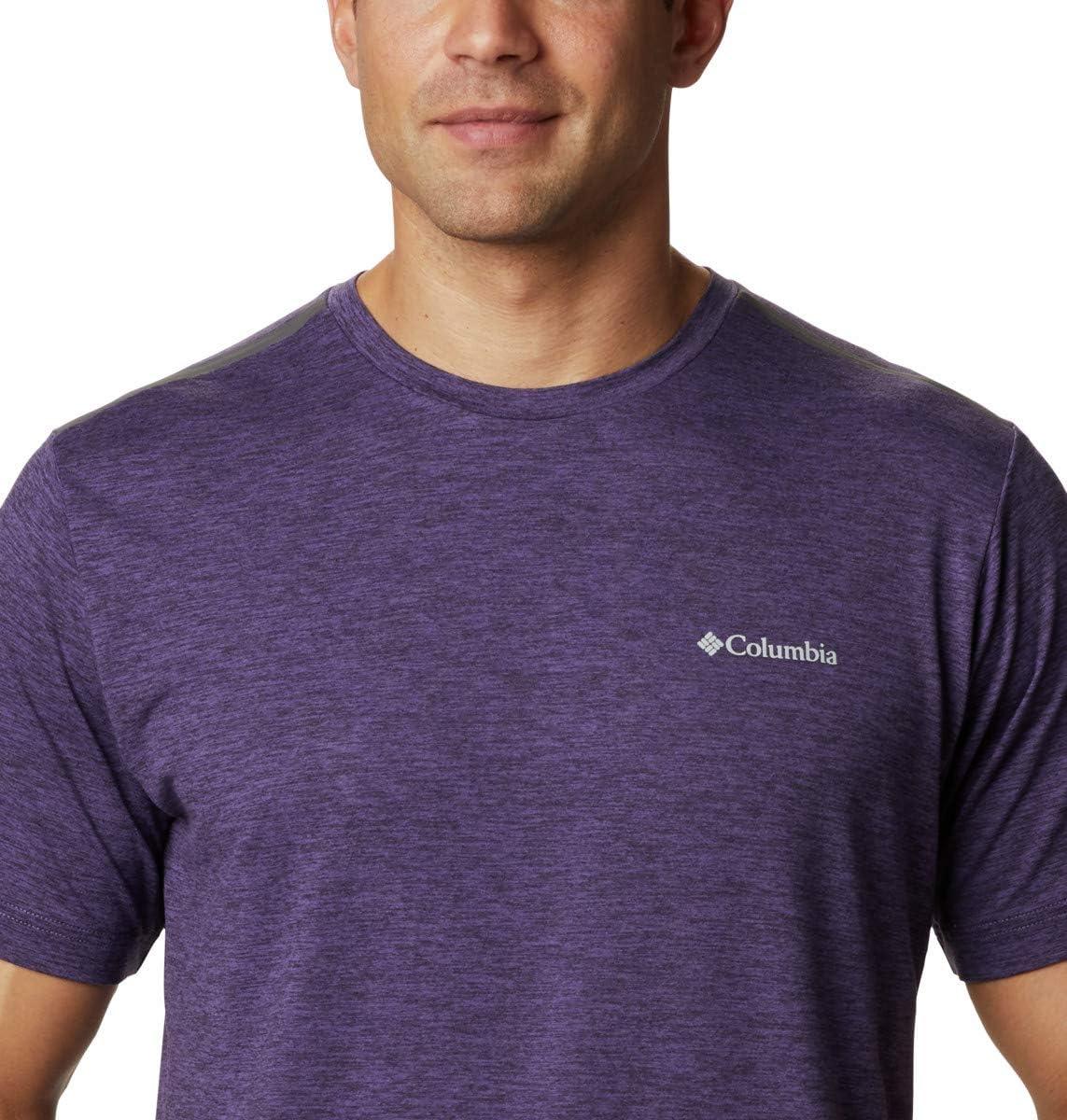 imageColumbia Mens Tech Trail Crew NeckSoft Purple