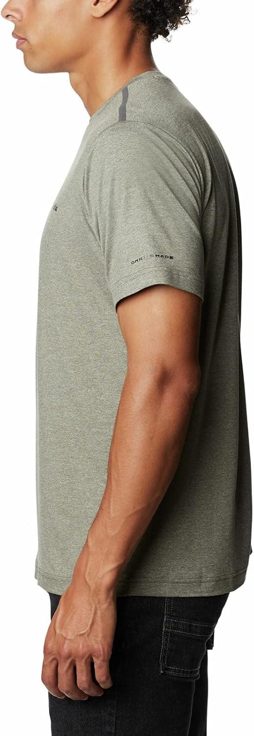 imageColumbia Mens Tech Trail Crew NeckStone Green