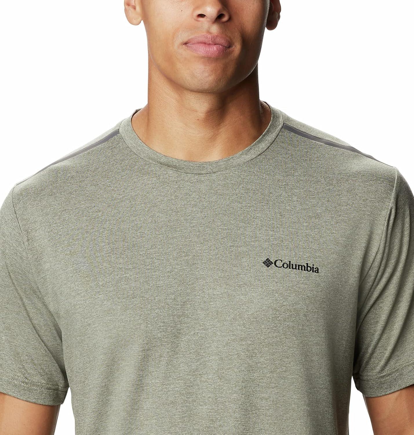 imageColumbia Mens Tech Trail Crew NeckStone Green