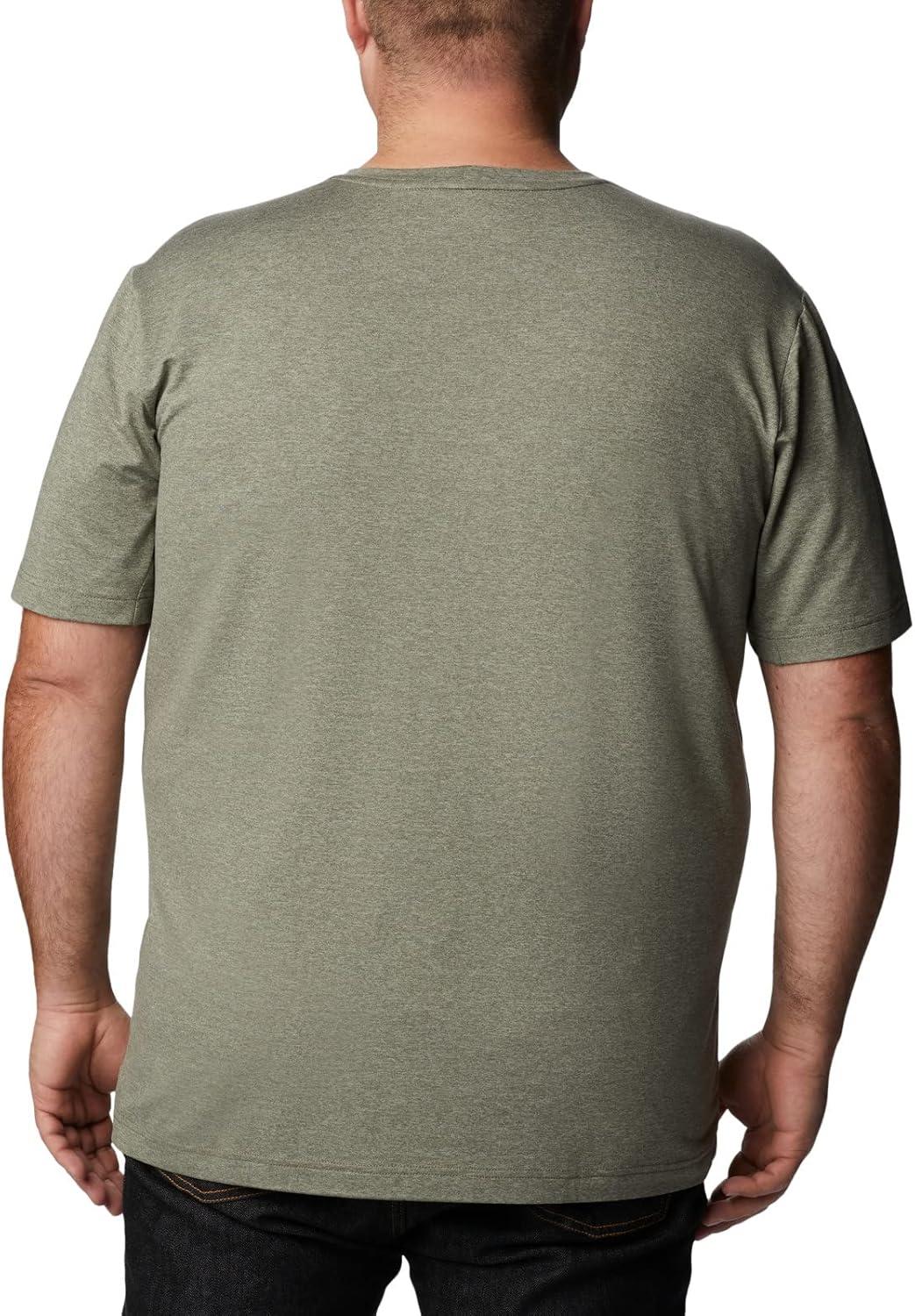 imageColumbia Mens Tech Trail Crew NeckStone Green
