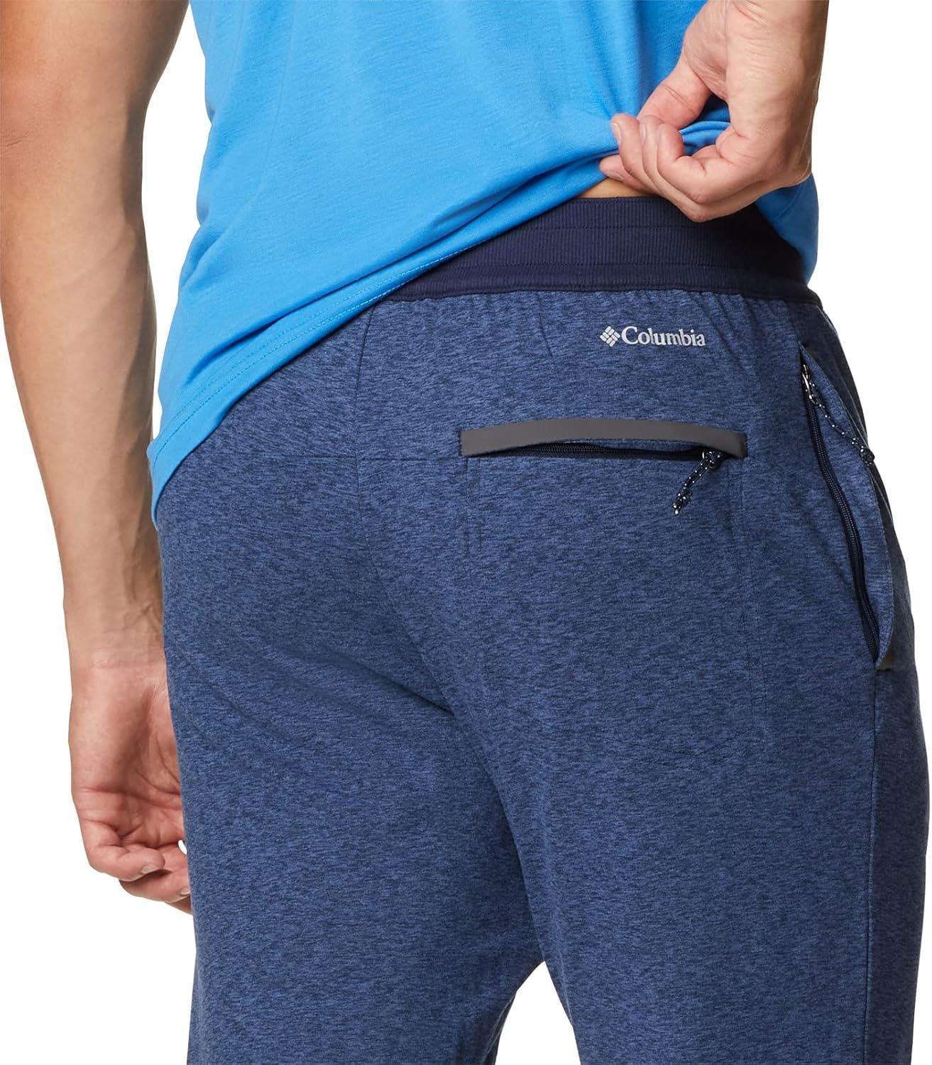 imageColumbia Mens Tech Trail Knit JoggerCollegiate Navy Heather
