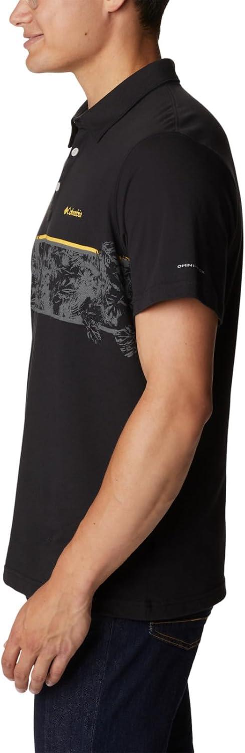 imageColumbia Mens Thistletown Hills Stripe PoloBlack