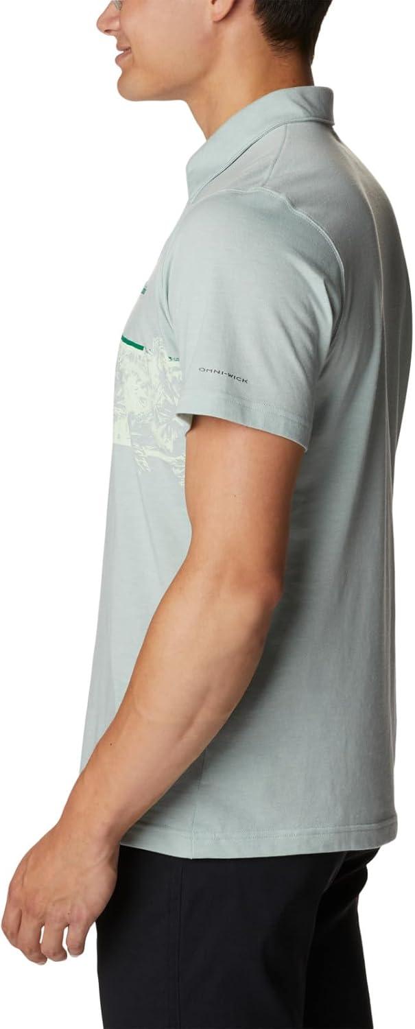 imageColumbia Mens Thistletown Hills Stripe PoloNiagara Heather