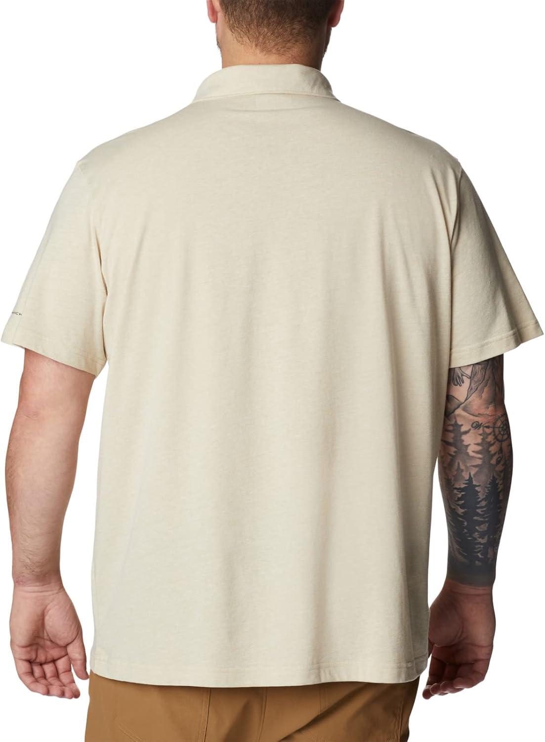 imageColumbia Mens Thistletown Ridge Polo Sp21Ancient Fossil Heather