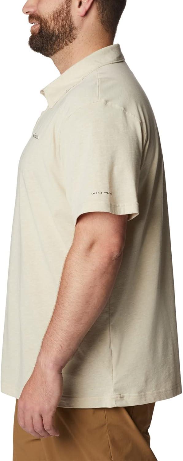 imageColumbia Mens Thistletown Ridge Polo Sp21Ancient Fossil Heather