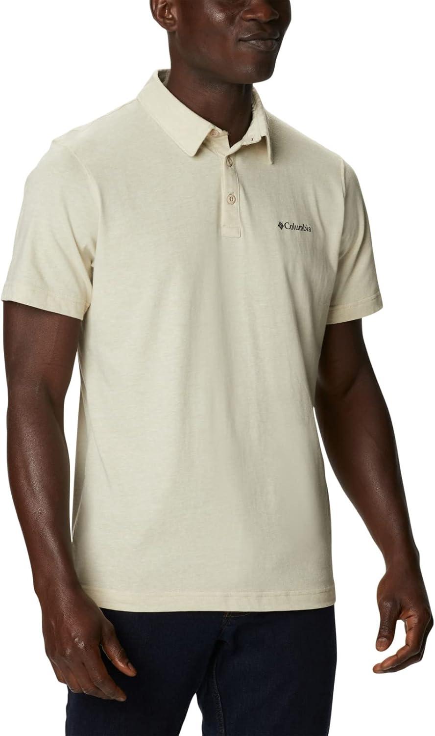 imageColumbia Mens Thistletown Ridge Polo Sp21Ancient Fossil Heather