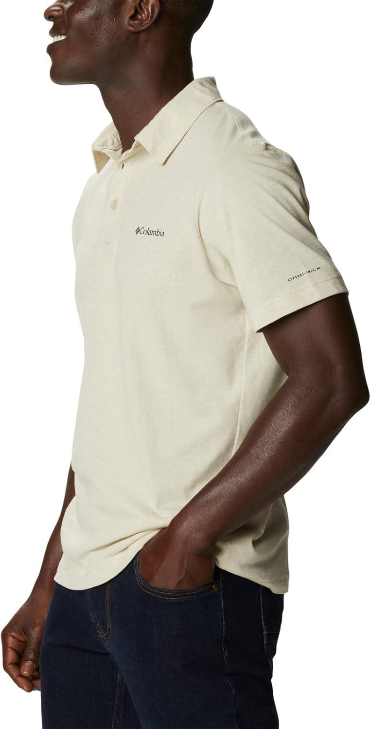 imageColumbia Mens Thistletown Ridge Polo Sp21Ancient Fossil Heather