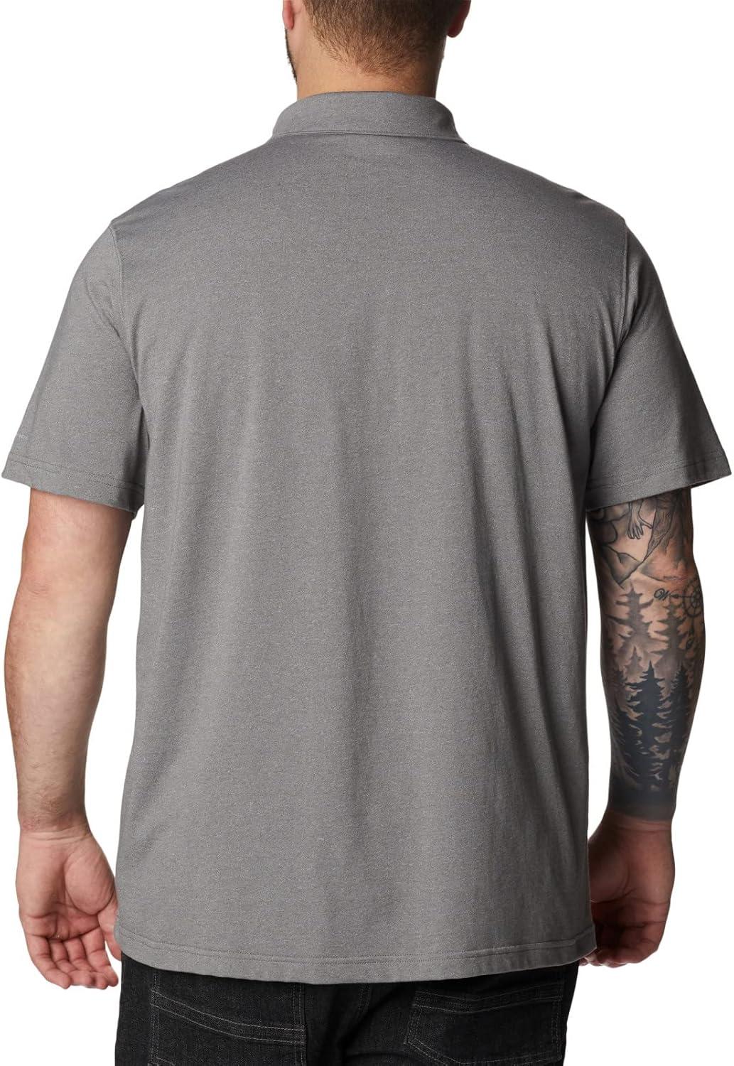 imageColumbia Mens Thistletown Ridge Polo Sp21City Grey Heather
