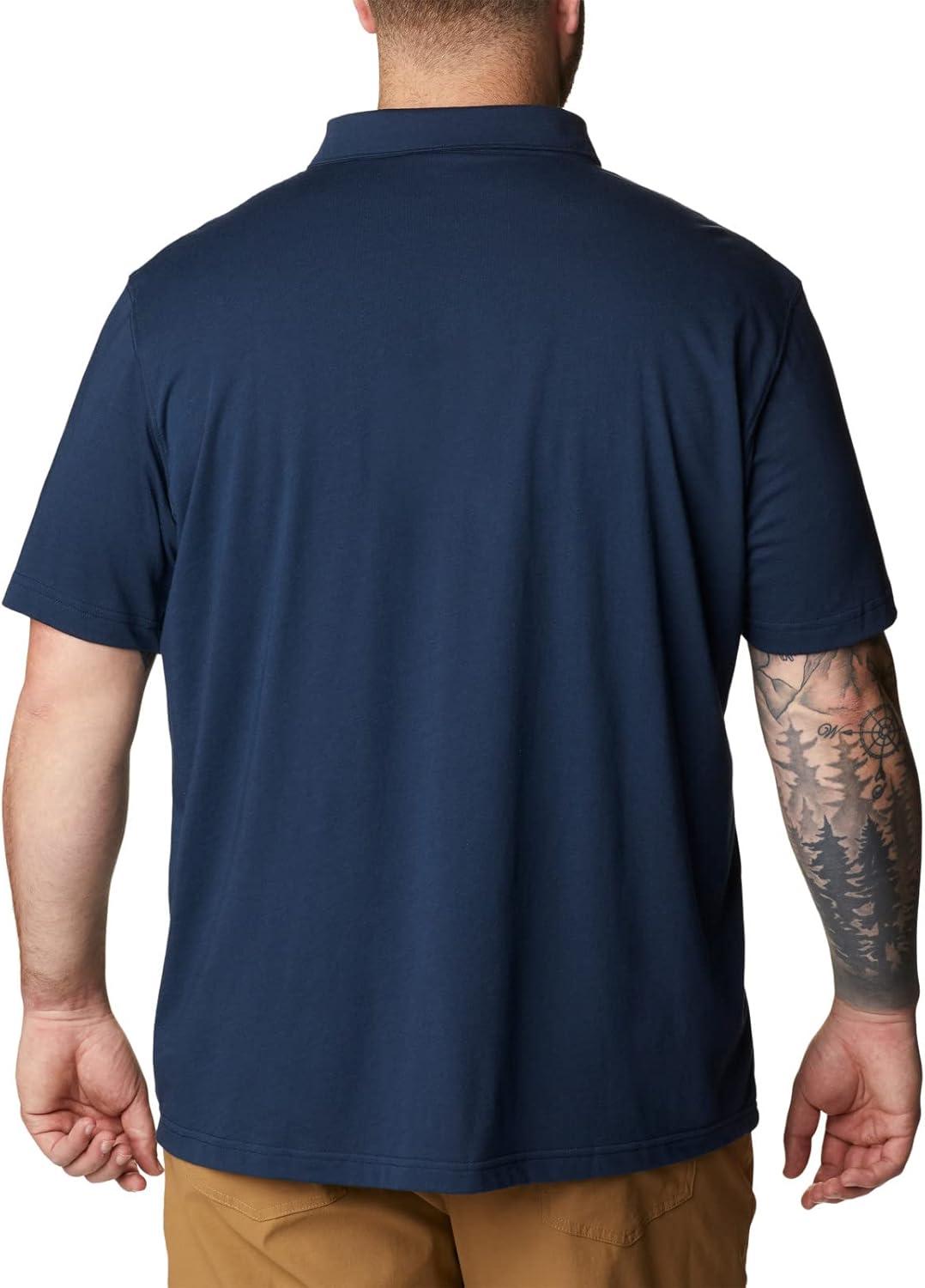 imageColumbia Mens Thistletown Ridge Polo Sp21Collegiate Navy Heather