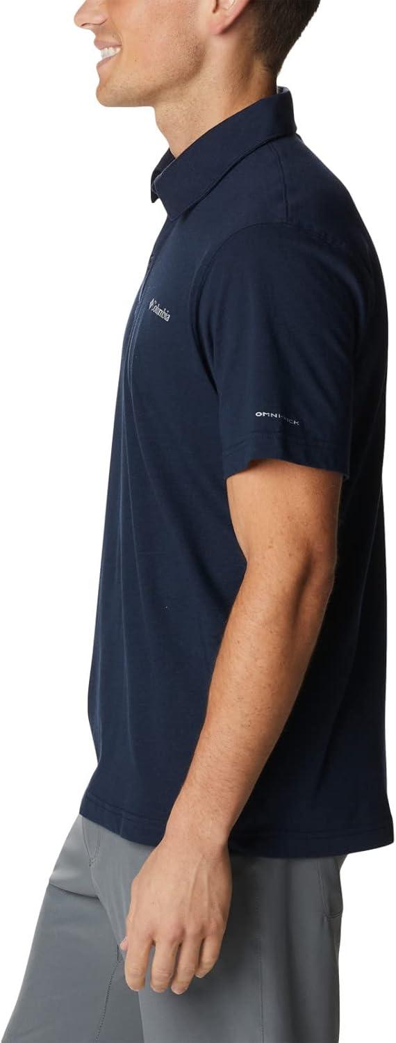imageColumbia Mens Thistletown Ridge Polo Sp21Collegiate Navy Heather