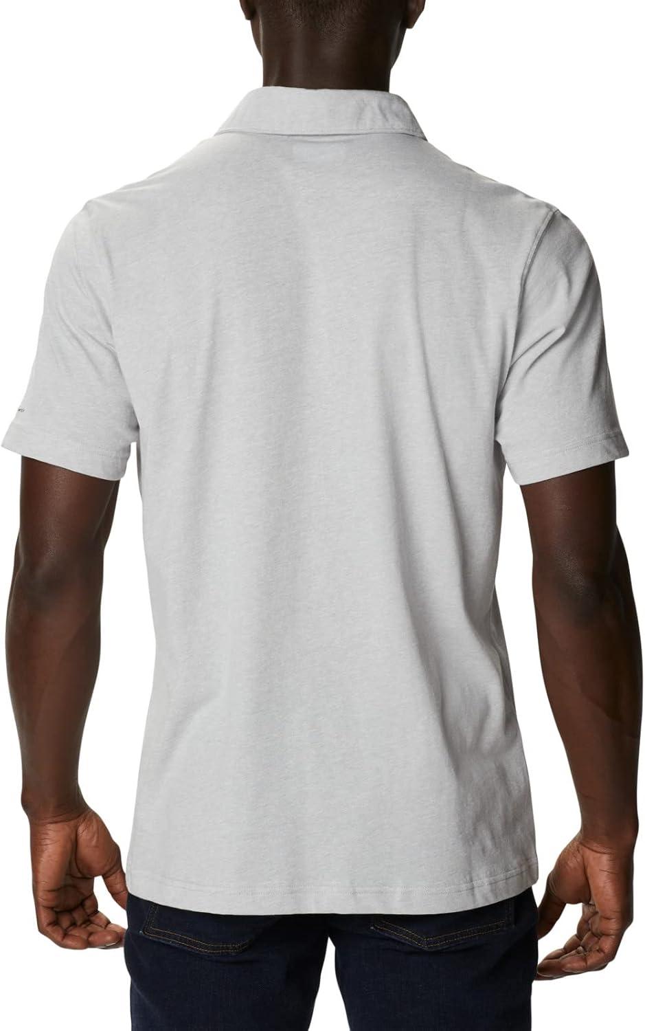 imageColumbia Mens Thistletown Ridge Polo Sp21Columbia Grey Heather