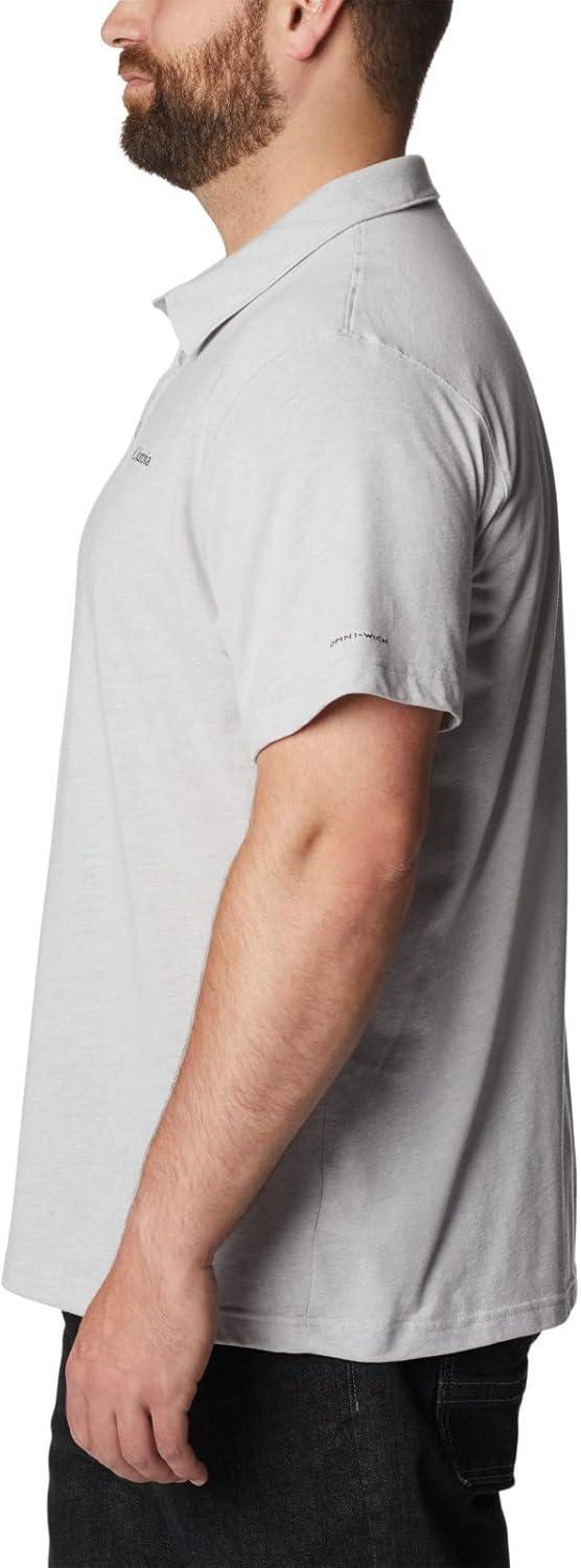 imageColumbia Mens Thistletown Ridge Polo Sp21Columbia Grey Heather