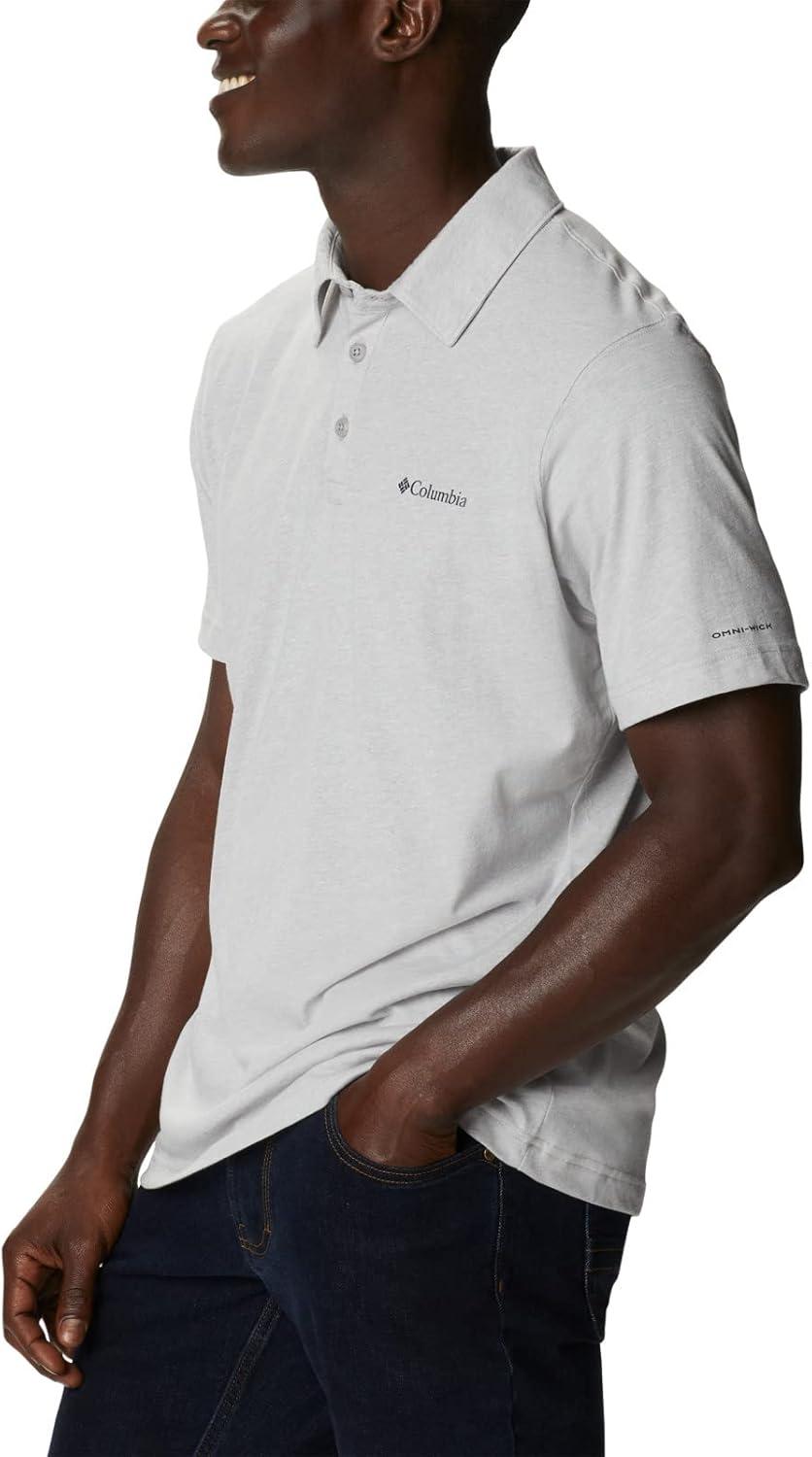 imageColumbia Mens Thistletown Ridge Polo Sp21Columbia Grey Heather