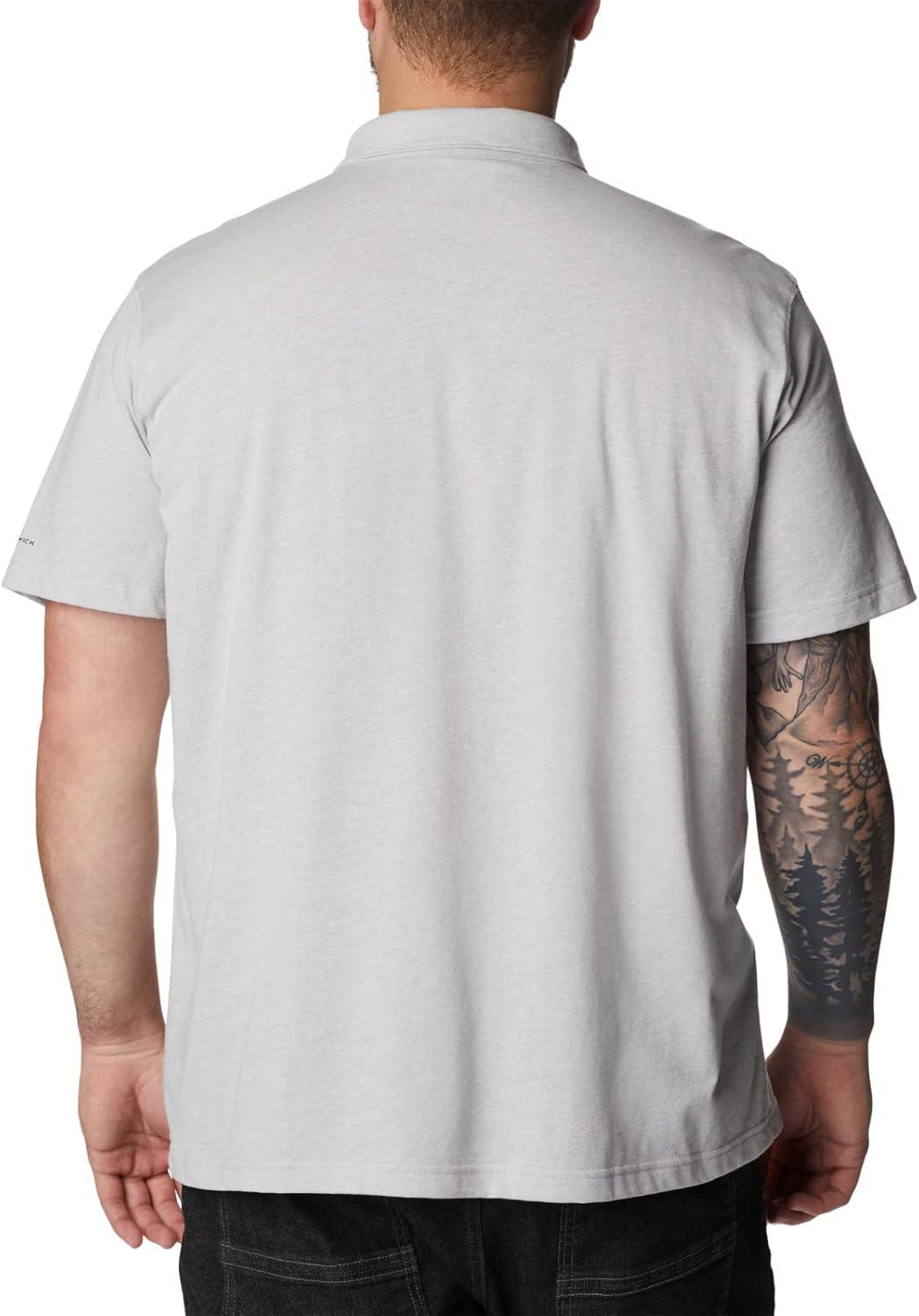 imageColumbia Mens Thistletown Ridge Polo Sp21Columbia Grey Heather