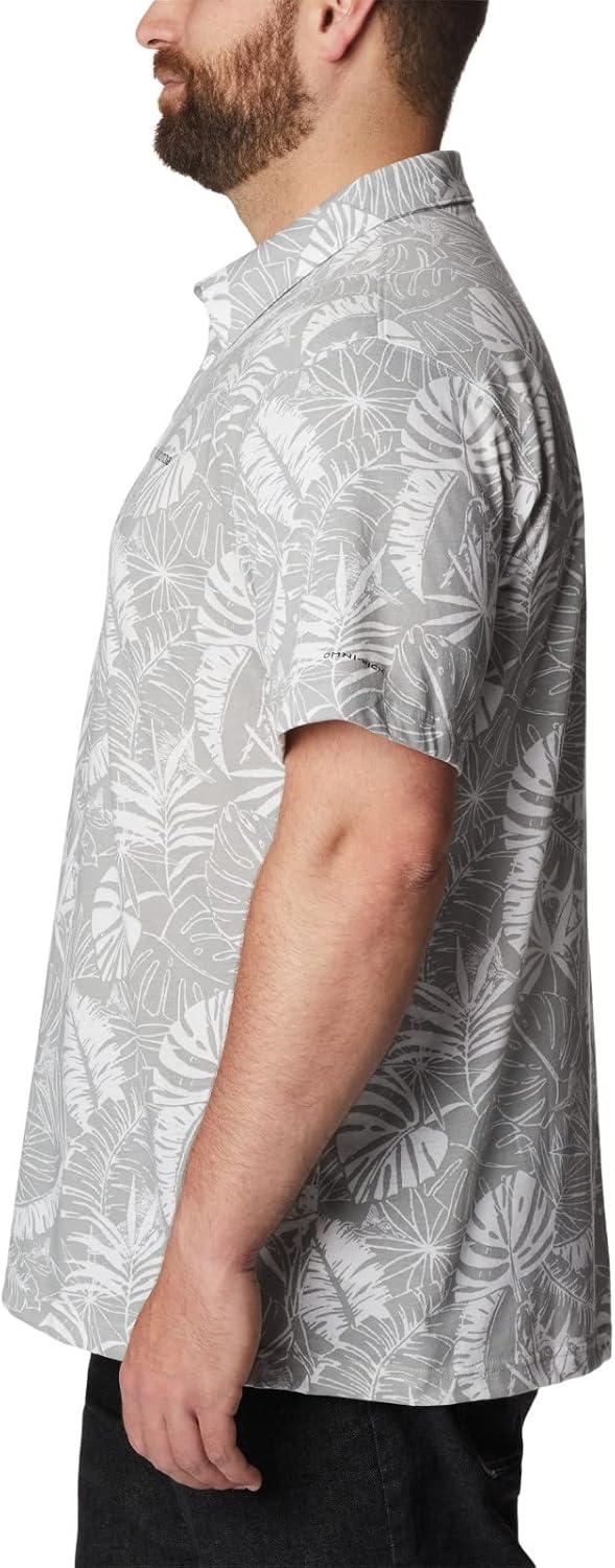 imageColumbia Mens Thistletown Ridge Polo Sp21Columbia Grey King Palms