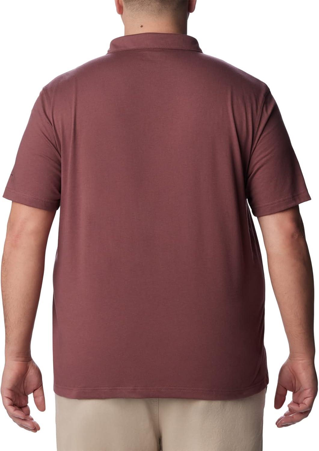 imageColumbia Mens Thistletown Ridge Polo Sp21Light Raisin