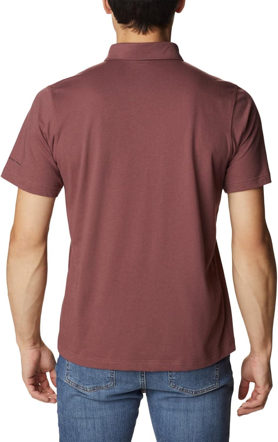 imageColumbia Mens Thistletown Ridge Polo Sp21Light Raisin