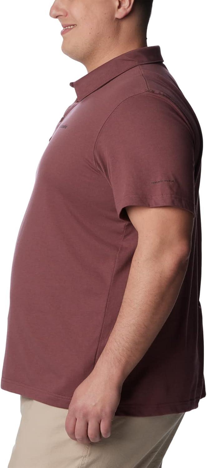 imageColumbia Mens Thistletown Ridge Polo Sp21Light Raisin
