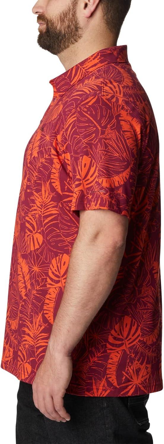 imageColumbia Mens Thistletown Ridge Polo Sp21Red Onion King Palms