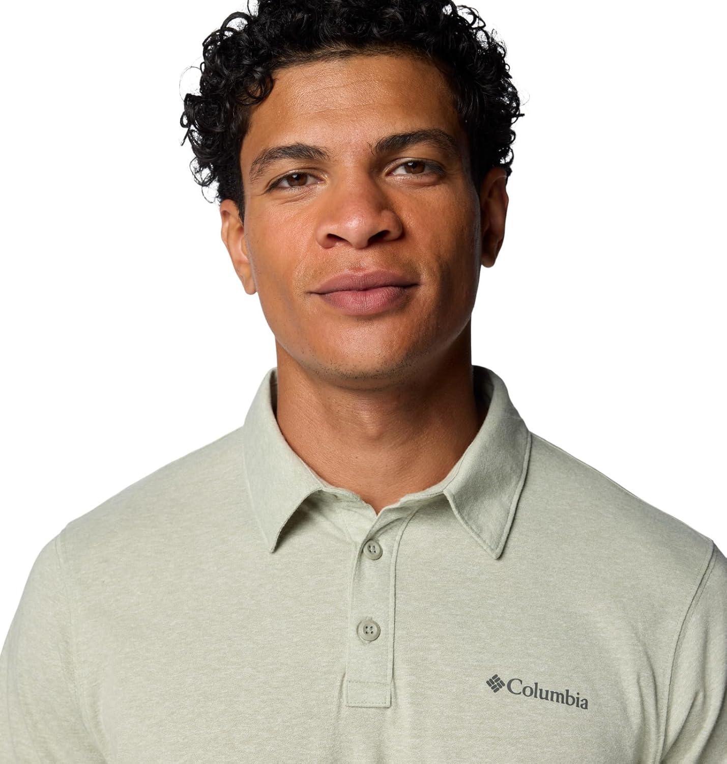 imageColumbia Mens Thistletown Ridge Polo Sp21Safari Heather