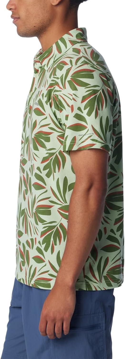 imageColumbia Mens Thistletown Ridge Polo Sp21Sage Leaf Areca