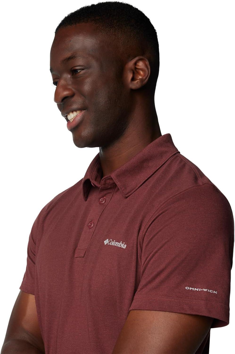 imageColumbia Mens Thistletown Ridge Polo Sp21Spice Heather