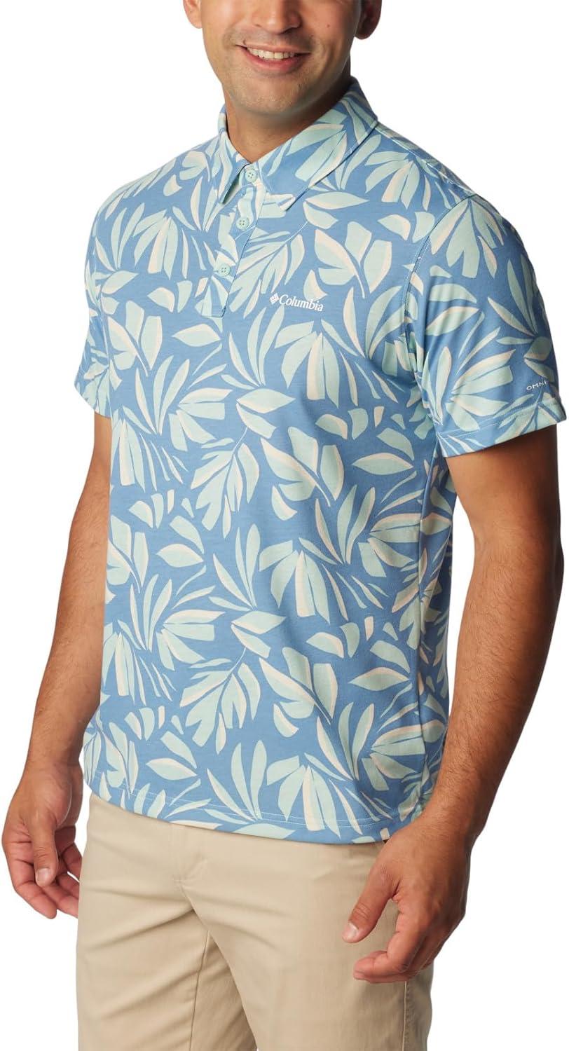 imageColumbia Mens Thistletown Ridge Polo Sp21Spray Areca