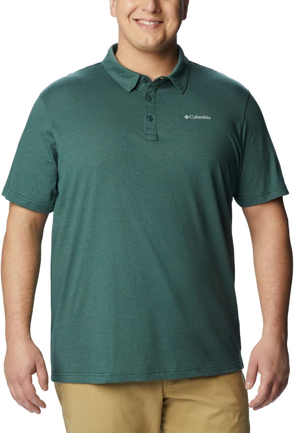 imageColumbia Mens Thistletown Ridge Polo Sp21Spruce Heather