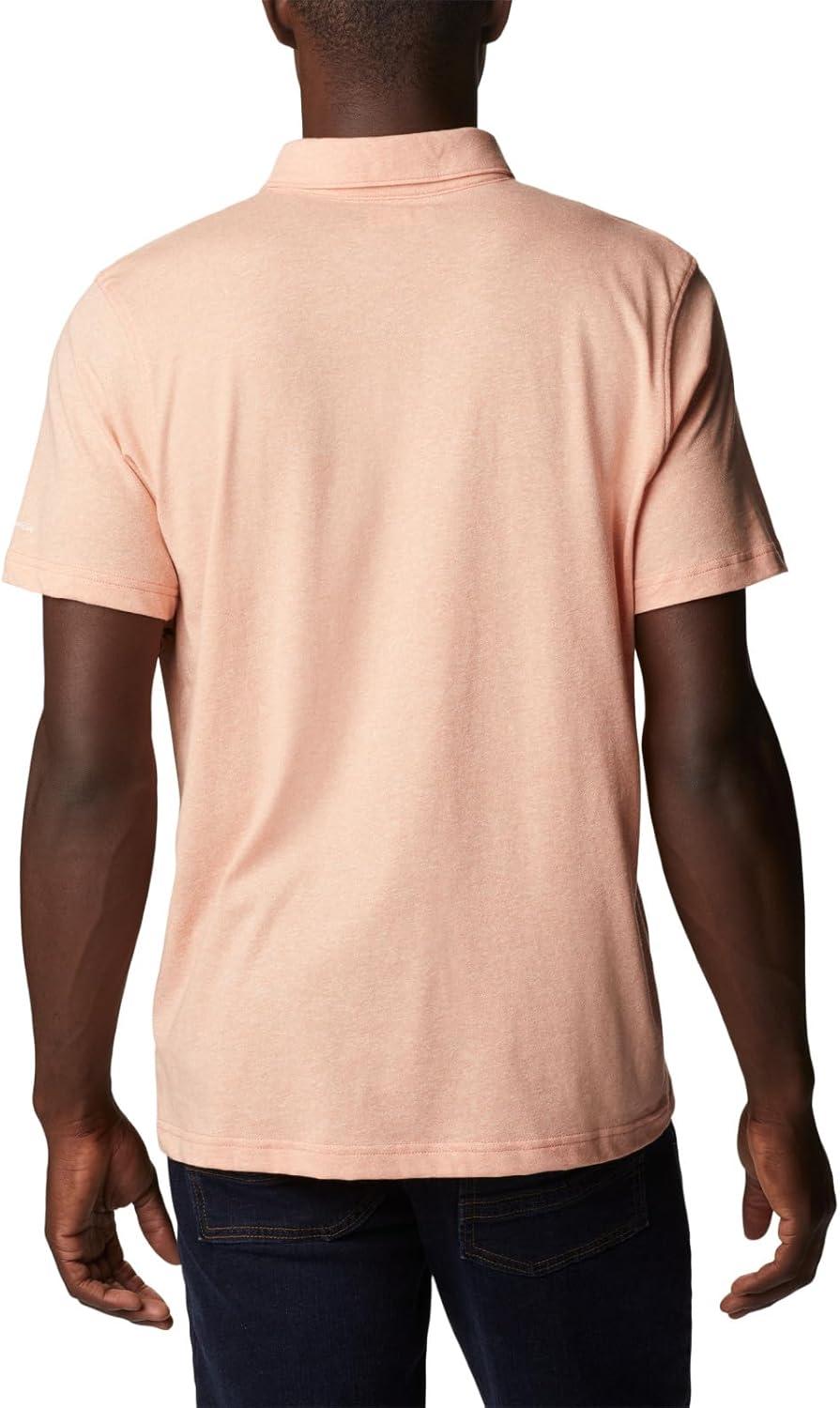 imageColumbia Mens Thistletown Ridge Polo Sp21Summer Peach Heather