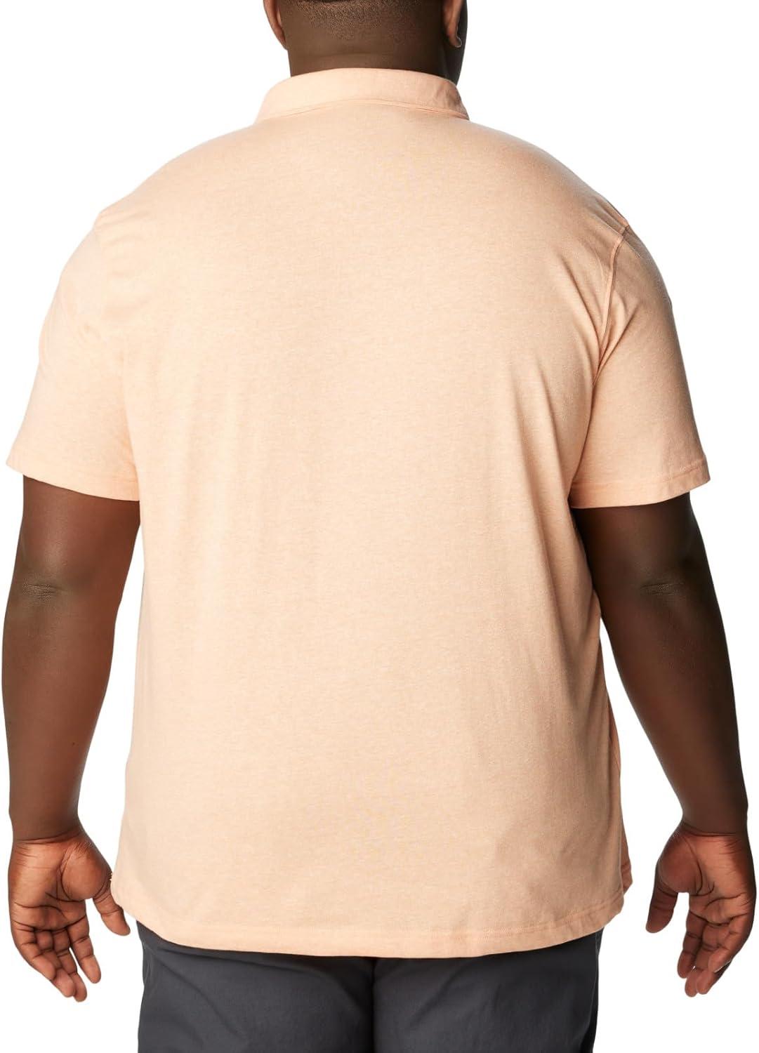 imageColumbia Mens Thistletown Ridge Polo Sp21Summer Peach Heather