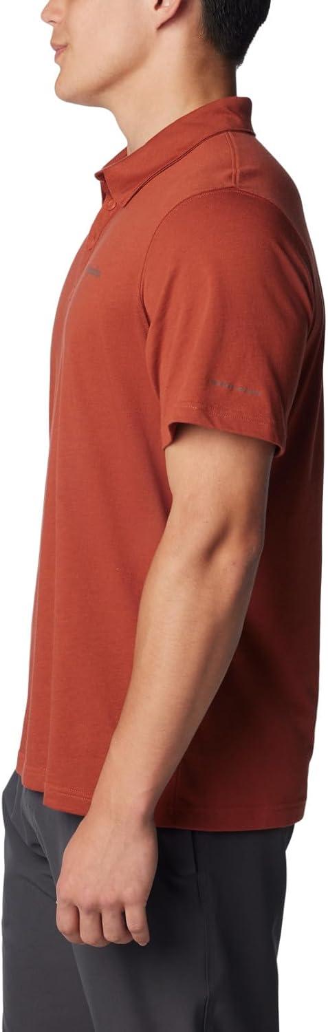 imageColumbia Mens Thistletown Ridge Polo Sp21Warp Red Heather