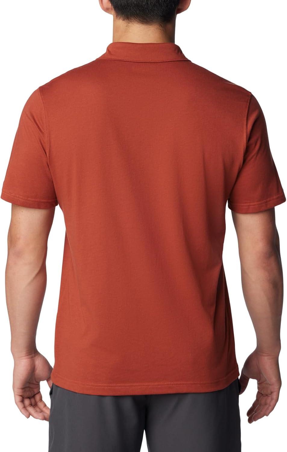 imageColumbia Mens Thistletown Ridge Polo Sp21Warp Red Heather
