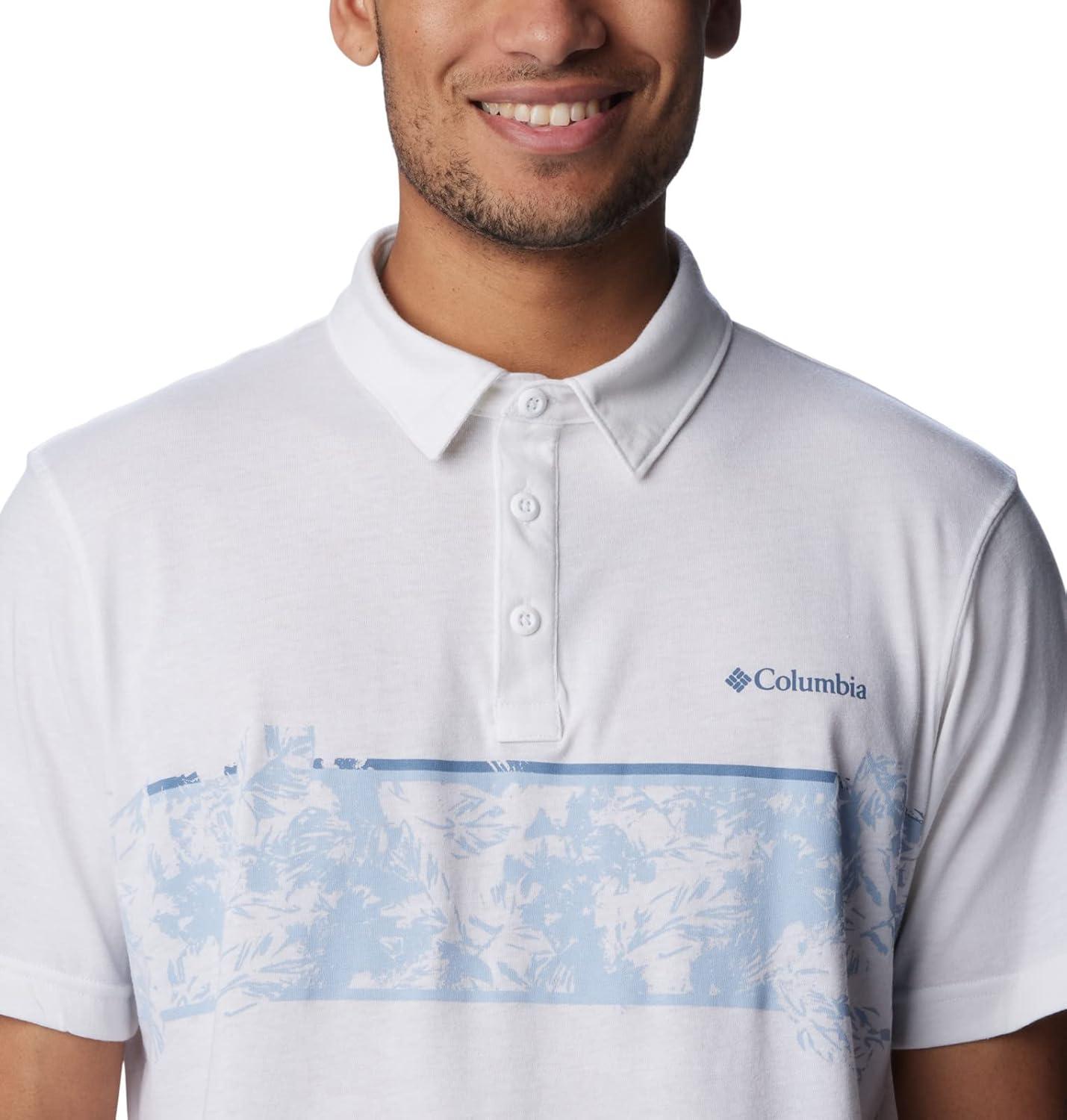 imageColumbia Mens Thistletown Ridge Polo Sp21White
