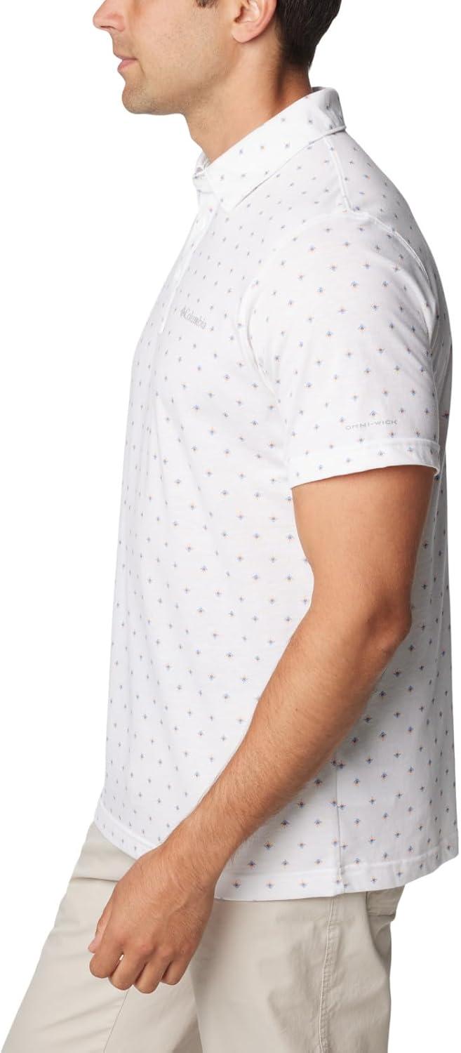 imageColumbia Mens Thistletown Ridge Polo Sp21White Dawn Dot
