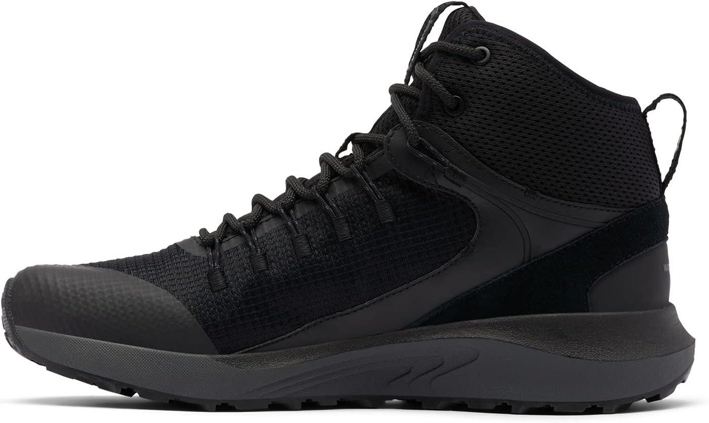 imageColumbia Mens Trailstorm Mid Waterproof Hiking ShoeBlackDark Grey