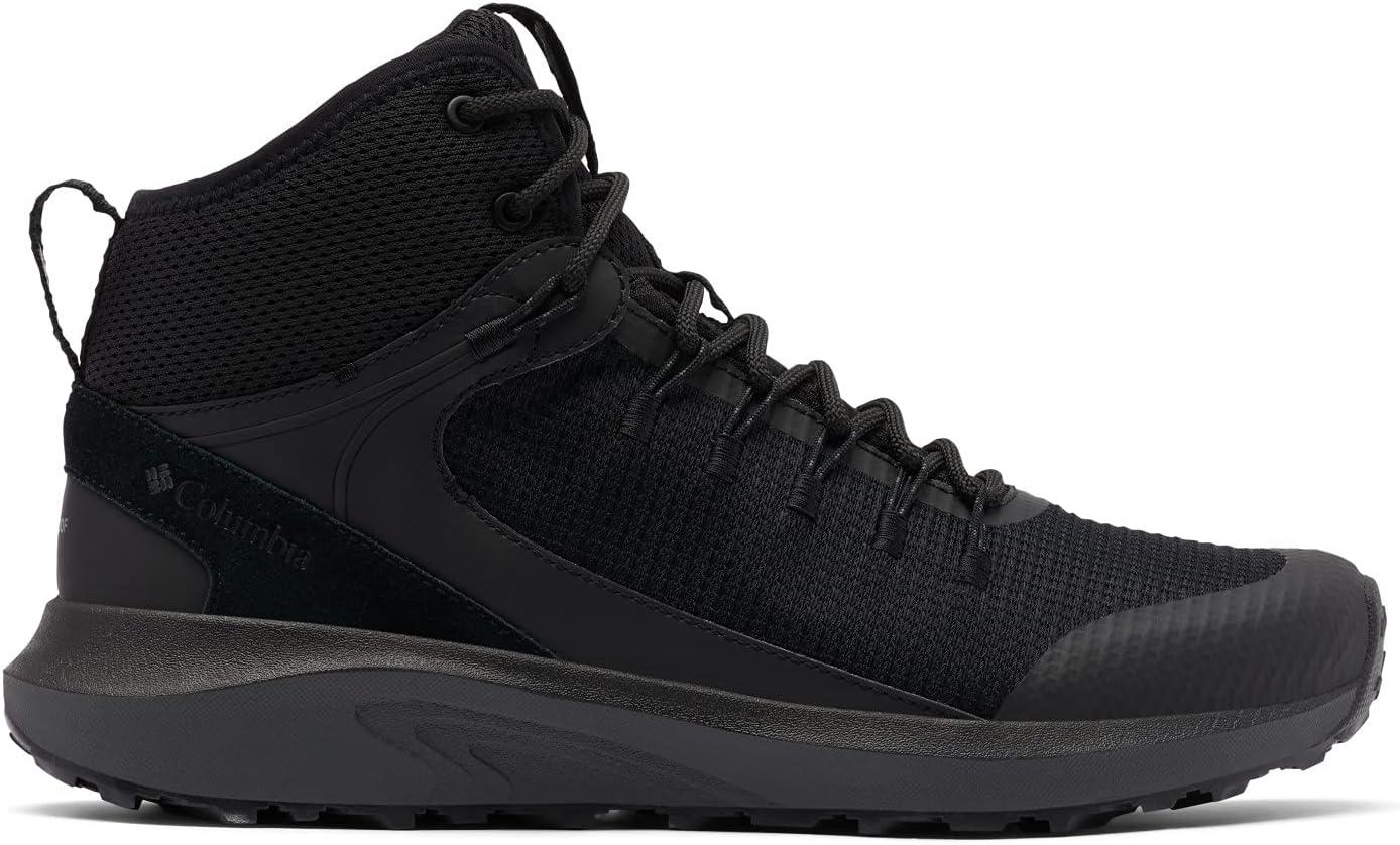 imageColumbia Mens Trailstorm Mid Waterproof Hiking ShoeBlackDark Grey
