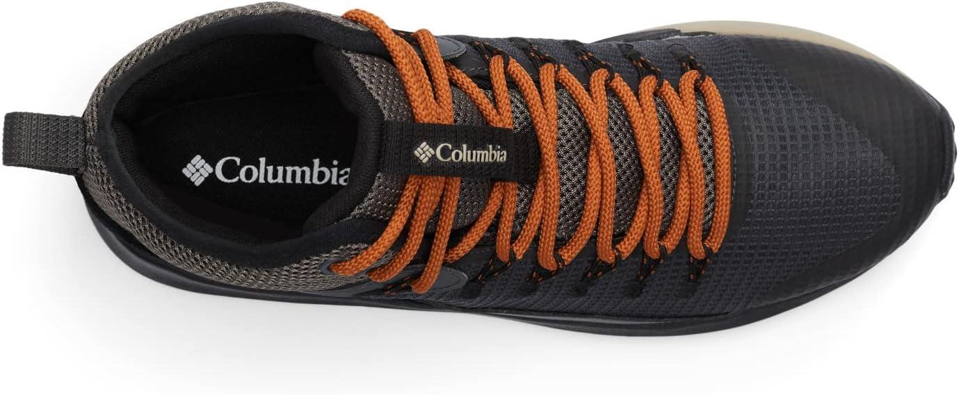 imageColumbia Mens Trailstorm Mid Waterproof Hiking ShoeDark GreyCaramel