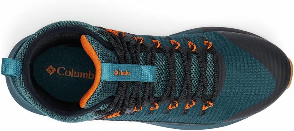 imageColumbia Mens Trailstorm Mid Waterproof Hiking ShoeDark Seas Persimmon