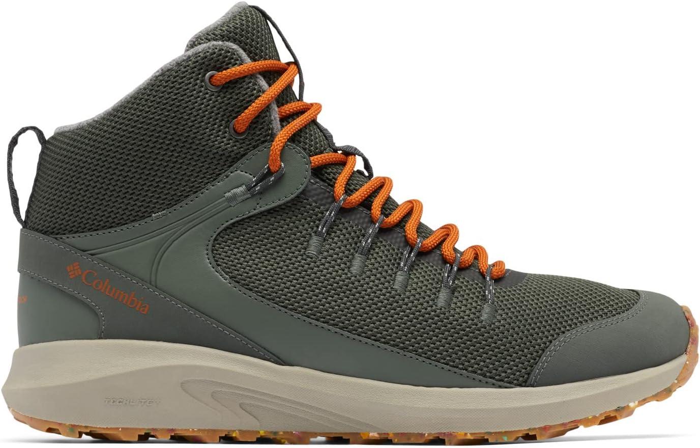 imageColumbia Mens Trailstorm Mid Waterproof Hiking ShoeGravelWarm Copper
