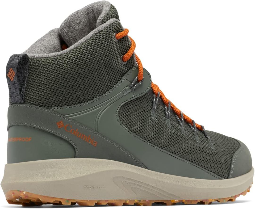 imageColumbia Mens Trailstorm Mid Waterproof Hiking ShoeGravelWarm Copper