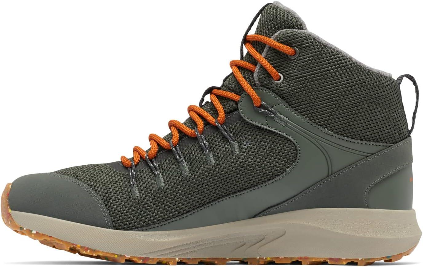 imageColumbia Mens Trailstorm Mid Waterproof Hiking ShoeGravelWarm Copper