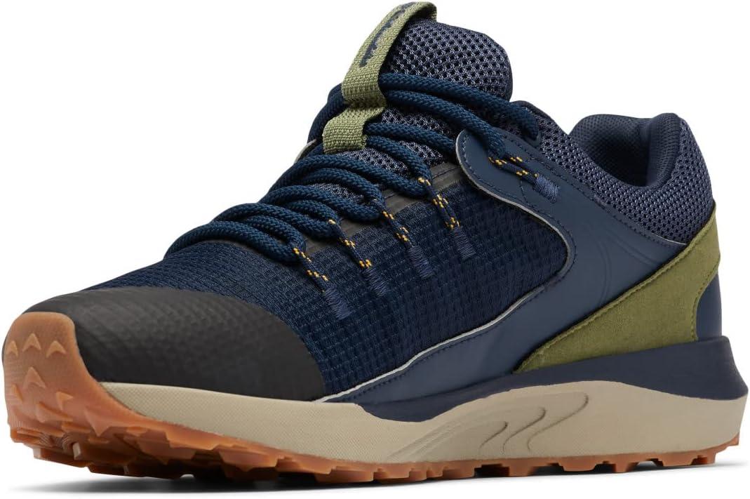 imageColumbia Mens Trailstorm Waterproof Hiking ShoeCollegiate NavyMosstone
