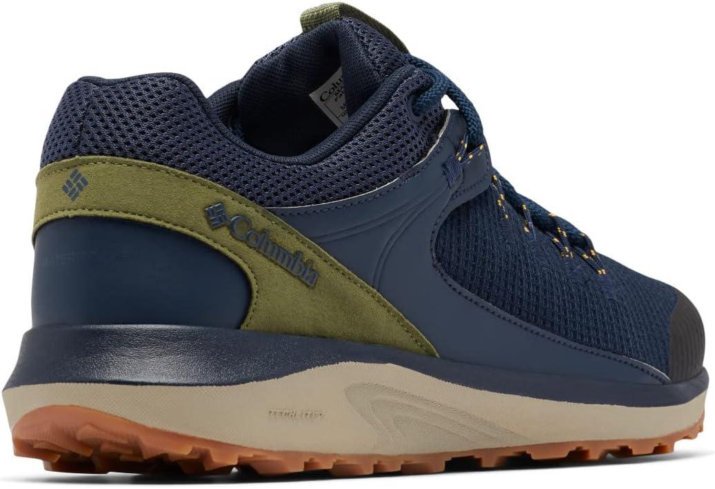 imageColumbia Mens Trailstorm Waterproof Hiking ShoeCollegiate NavyMosstone