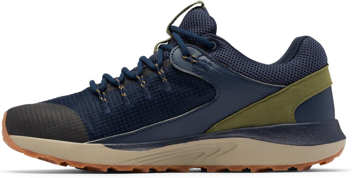 imageColumbia Mens Trailstorm Waterproof Hiking ShoeCollegiate NavyMosstone